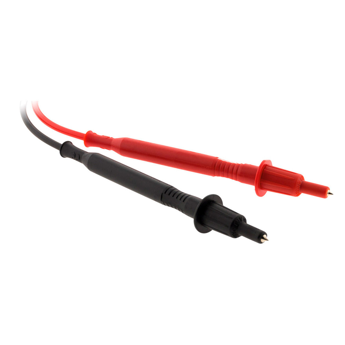 Lot de 2 cordons pointe de touche Ø4mm fiche coudée - Zenitech