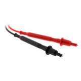 Lot de 2 cordons pointe de touche Ø4mm fiche coudée - Zenitech