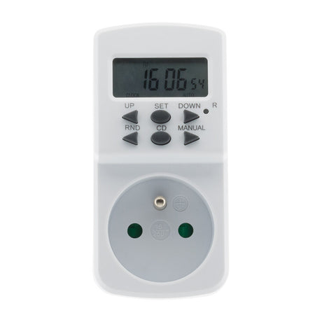 Mini programmateur digital hebdomadaire - Blanc - Otio