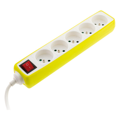 Multiprise 5x16A 2P+T + interrupteur + housse - Zenitech