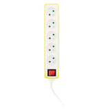 Multiprise 5x16A 2P+T + interrupteur + housse - Zenitech
