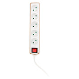 Multiprise 5x16A 2P+T + interrupteur + housse - Zenitech