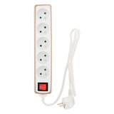 Multiprise 5x16A 2P+T + interrupteur + housse - Zenitech