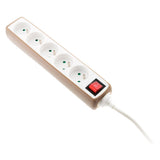 Multiprise 5x16A 2P+T + interrupteur + housse - Zenitech
