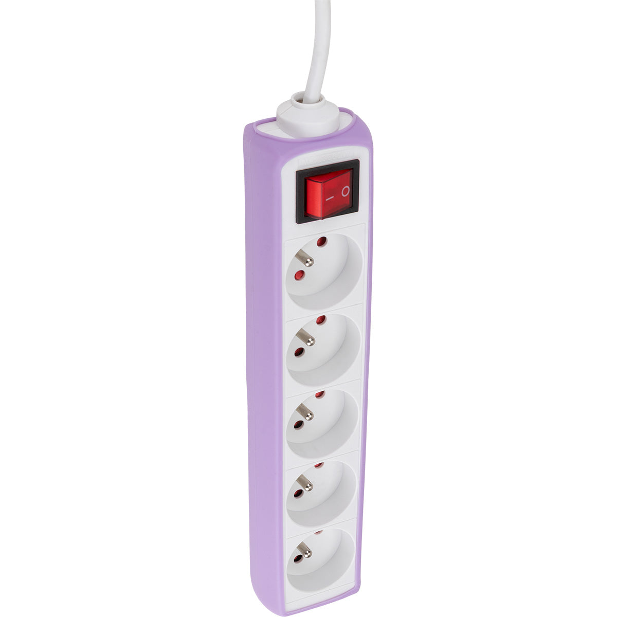 Multiprise 5 prises 16A 2P+T câble 1m + interrupteur - Zenitech