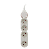 Bloc Home 4 prises 16A 2P+T + interrupteur - Zenitech