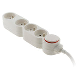 Bloc Home 4 prises 16A 2P+T + interrupteur - Zenitech
