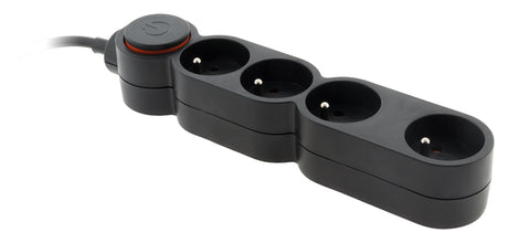 Bloc Home 4 prises 16A 2P+T + interrupteur - Zenitech