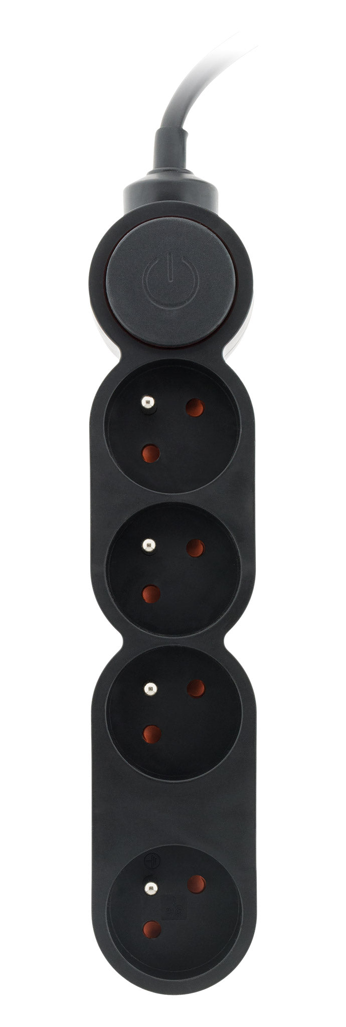 Bloc Home 4 prises 16A 2P+T + interrupteur - Zenitech