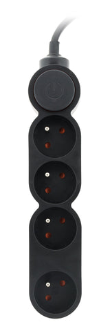 Bloc Home 4 prises 16A 2P+T + interrupteur - Zenitech