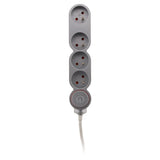 Bloc Home 4 prises 16A 2P+T + interrupteur - Zenitech