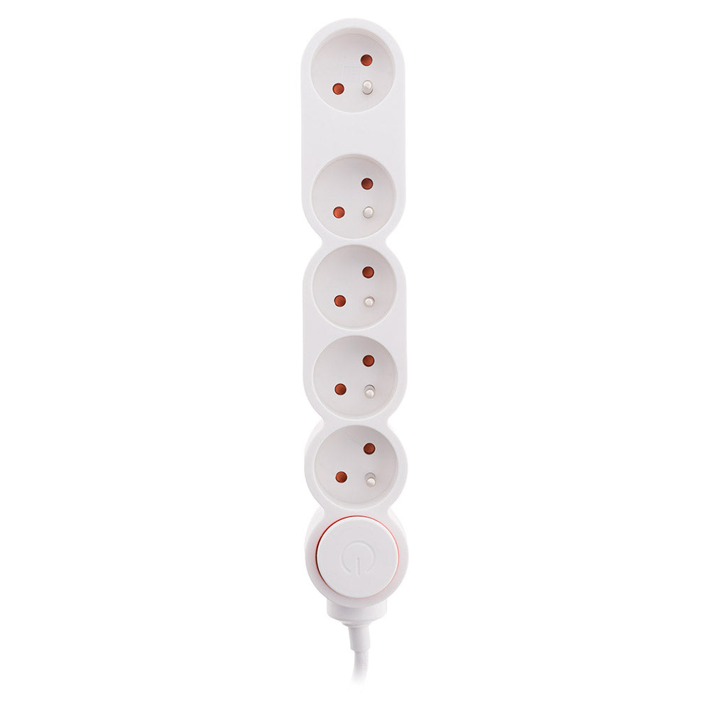 Bloc Home 4 prises 16A 2P+T + interrupteur - Zenitech