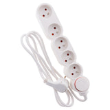Bloc Home 4 prises 16A 2P+T + interrupteur - Zenitech
