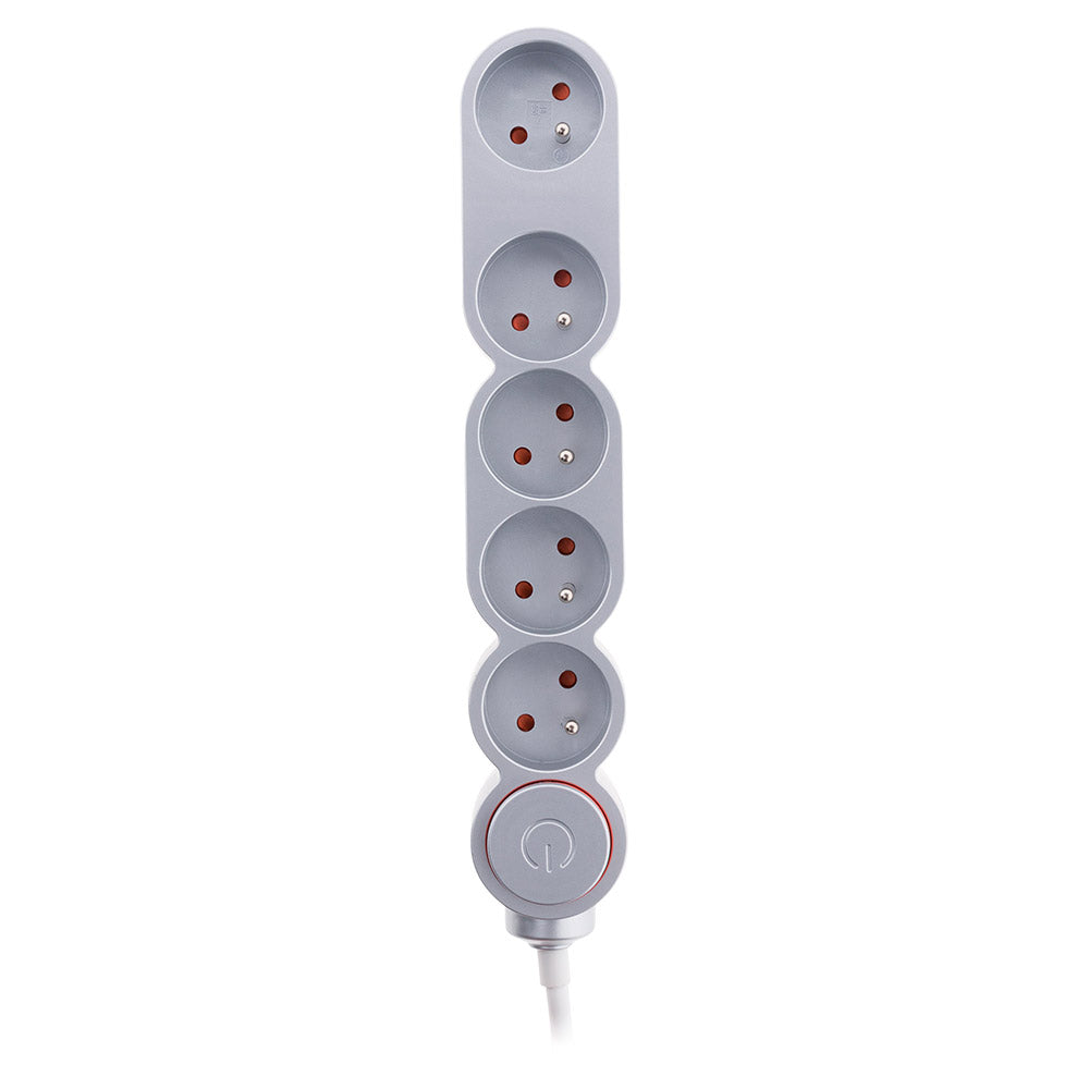 Bloc Home 4 prises 16A 2P+T + interrupteur - Zenitech