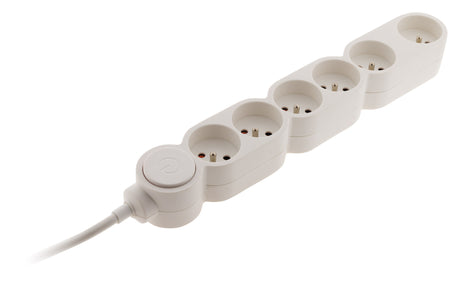 Bloc Home 4 prises 16A 2P+T + interrupteur - Zenitech