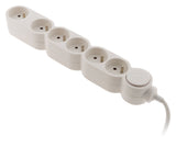 Bloc Home 4 prises 16A 2P+T + interrupteur - Zenitech