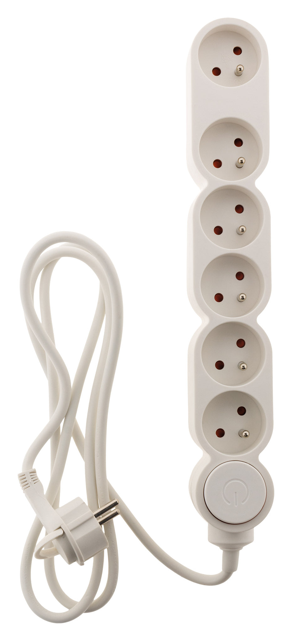 Bloc Home 4 prises 16A 2P+T + interrupteur - Zenitech