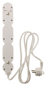 Bloc Home 4 prises 16A 2P+T + interrupteur - Zenitech