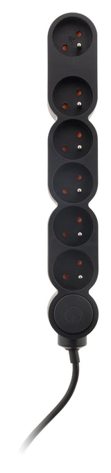 Bloc Home 4 prises 16A 2P+T + interrupteur - Zenitech