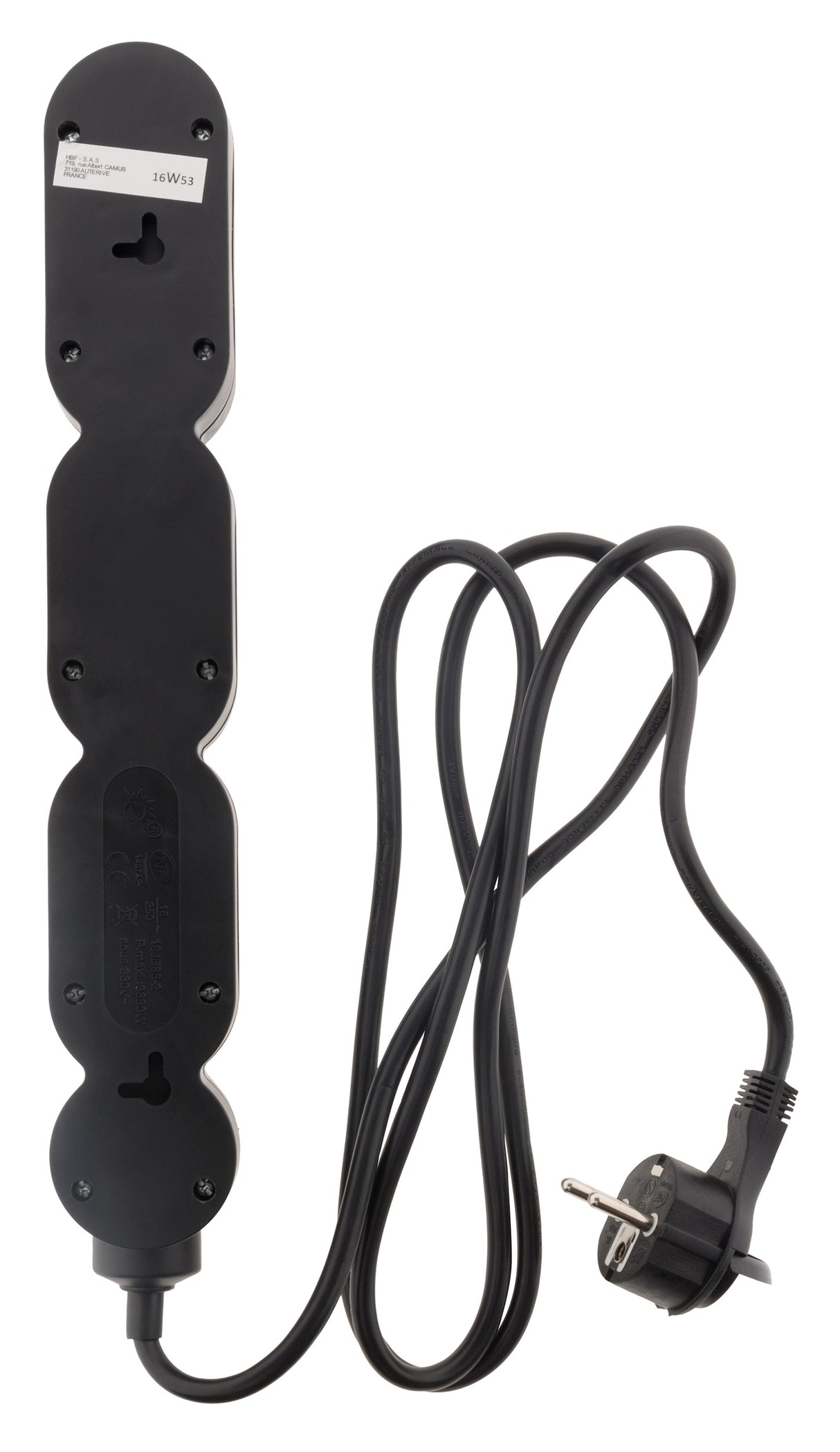 Bloc Home 4 prises 16A 2P+T + interrupteur - Zenitech