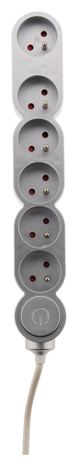 Bloc Home 4 prises 16A 2P+T + interrupteur - Zenitech