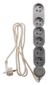 Bloc Home 4 prises 16A 2P+T + interrupteur - Zenitech