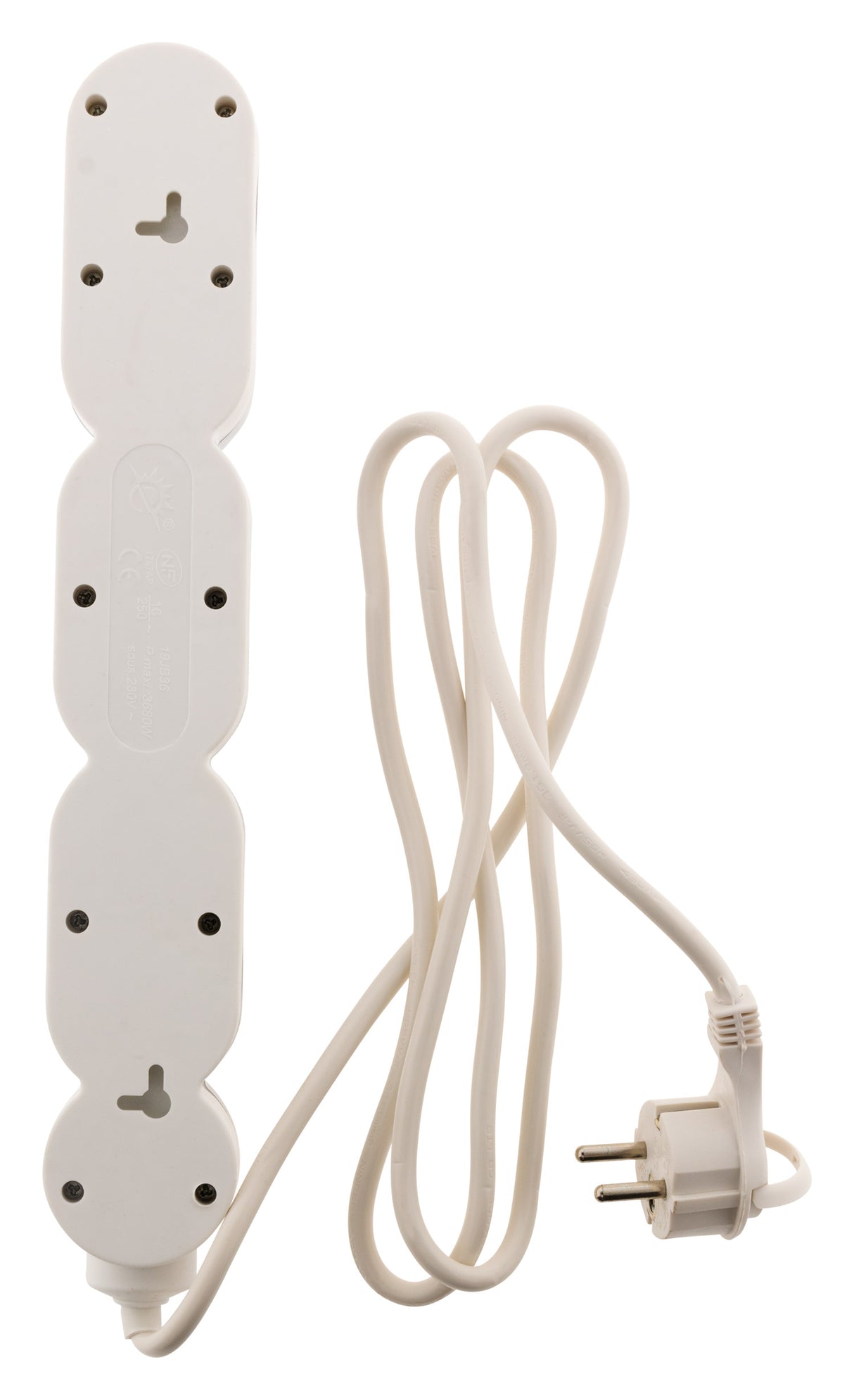 Bloc Home 4 prises 16A 2P+T + interrupteur - Zenitech