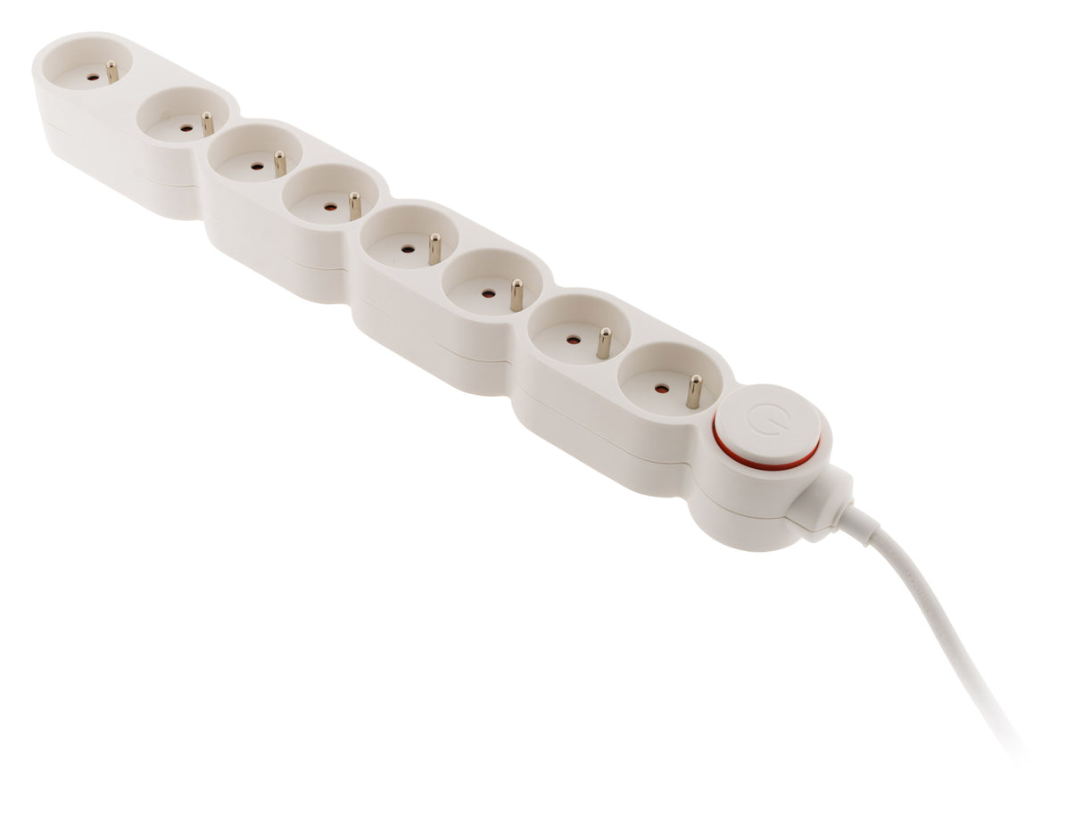 Bloc Home 4 prises 16A 2P+T + interrupteur - Zenitech