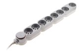 Bloc Home 4 prises 16A 2P+T + interrupteur - Zenitech