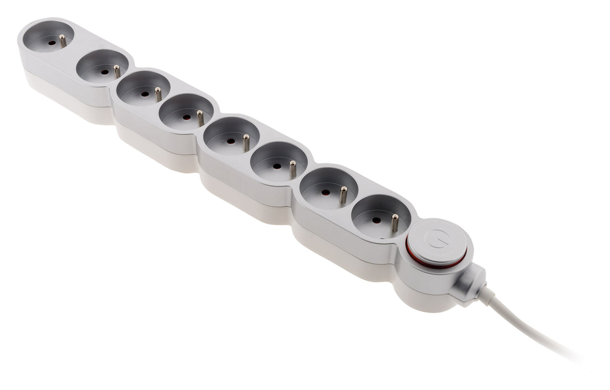 Bloc Home 4 prises 16A 2P+T + interrupteur - Zenitech