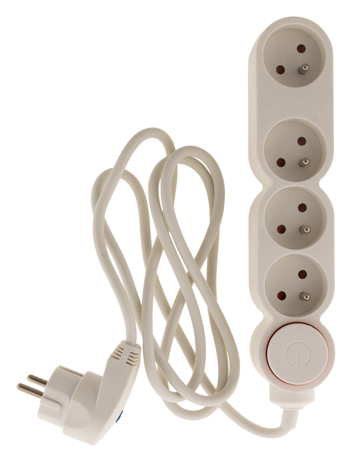 Bloc Home 4 prises 16A 2P+T + parafoudre - Zenitech