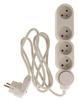 Bloc Home 4 prises 16A 2P+T + parafoudre - Zenitech