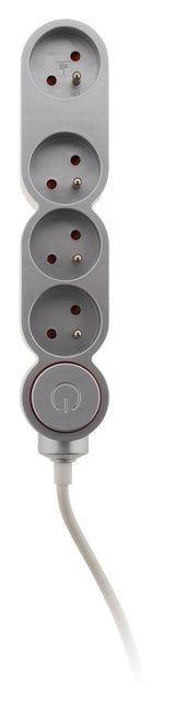 Bloc Home 4 prises 16A 2P+T + parafoudre - Zenitech