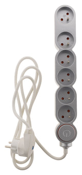 Bloc Home 4 prises 16A 2P+T + parafoudre - Zenitech