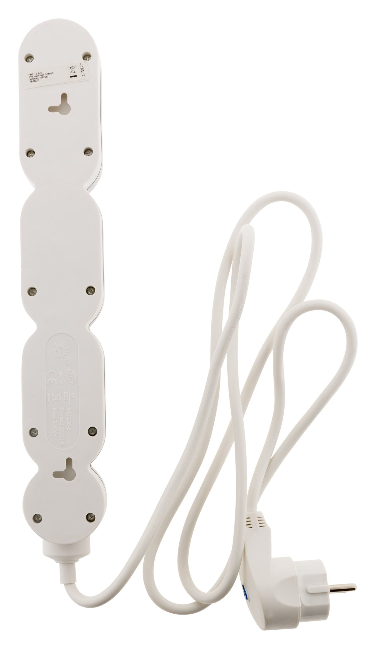 Bloc Home 4 prises 16A 2P+T + parafoudre - Zenitech