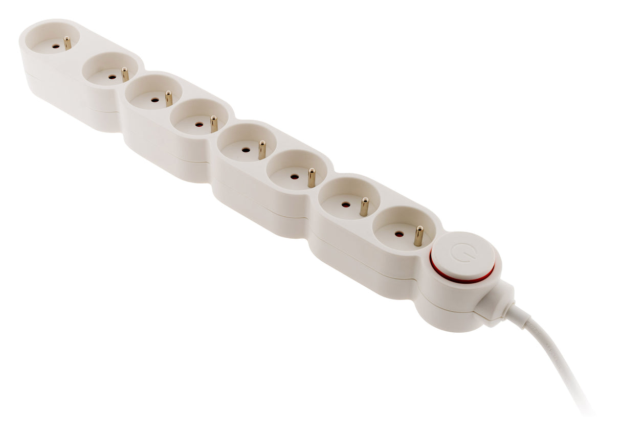 Bloc Home 4 prises 16A 2P+T + parafoudre - Zenitech