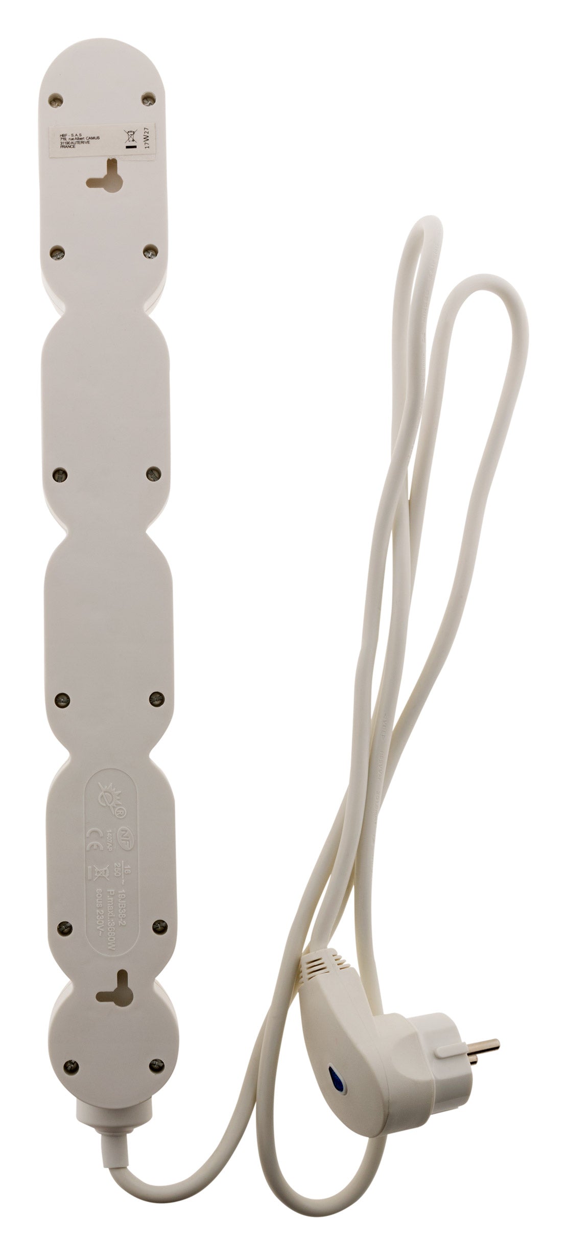 Bloc Home 4 prises 16A 2P+T + parafoudre - Zenitech