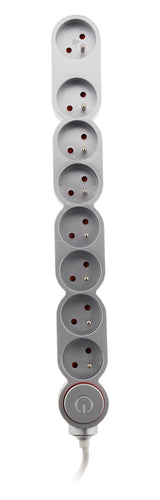 Bloc Home 4 prises 16A 2P+T + parafoudre - Zenitech