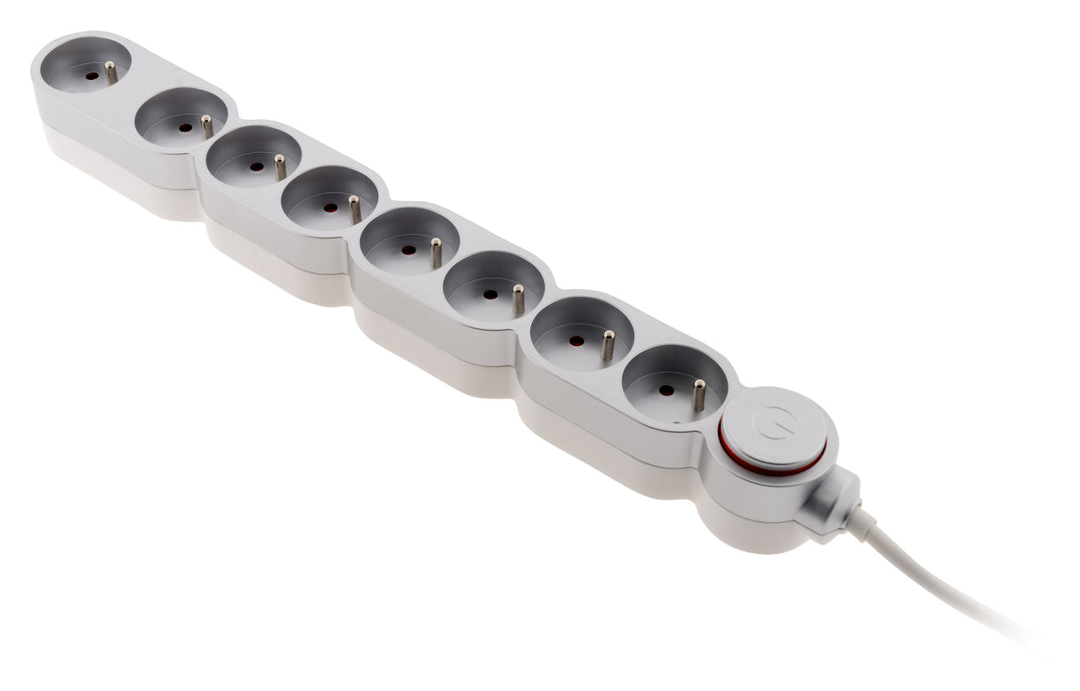 Bloc Home 4 prises 16A 2P+T + parafoudre - Zenitech