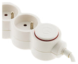 Bloc Home 2P+T + USB + interrupteur - Zenitech