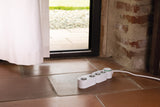 Bloc multiprise Home Green plastique recyclé 2P+T - Zenitech