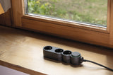 Bloc multiprise Home Green plastique recyclé 2P+T - Zenitech