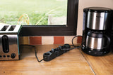 Bloc multiprises écoresponsable prises 2P+T Home Green - Zenitech