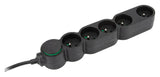 Bloc multiprises écoresponsable prises 2P+T Home Green - Zenitech