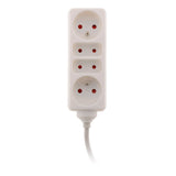 Bloc multiprise 2x6A + 2x16A - Blanc - Zenitech