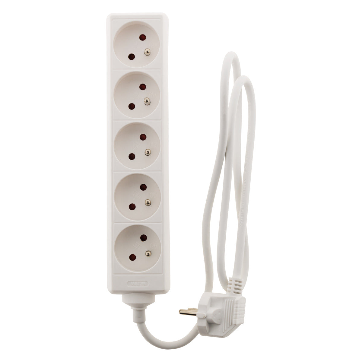 Bloc multiprise 16A 2P+T blanc - Zenitech