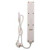 Bloc multiprise 16A 2P+T interrupteur - blanc - Zenitech