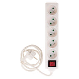 Bloc prises + interrupteur + fiche extraplate 1m - Zenitech