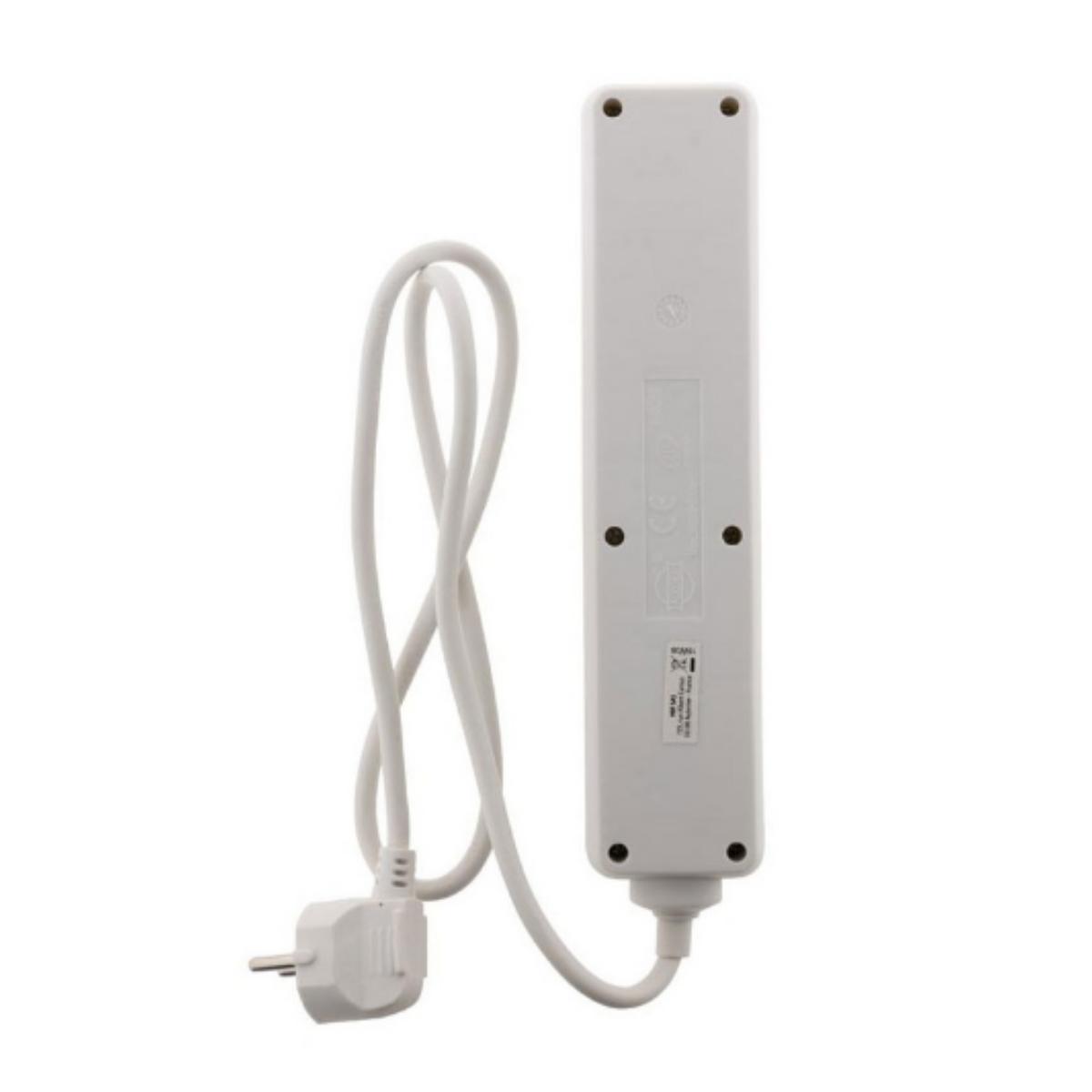 Bloc multiprise 16A 2P+T blanc - Zenitech