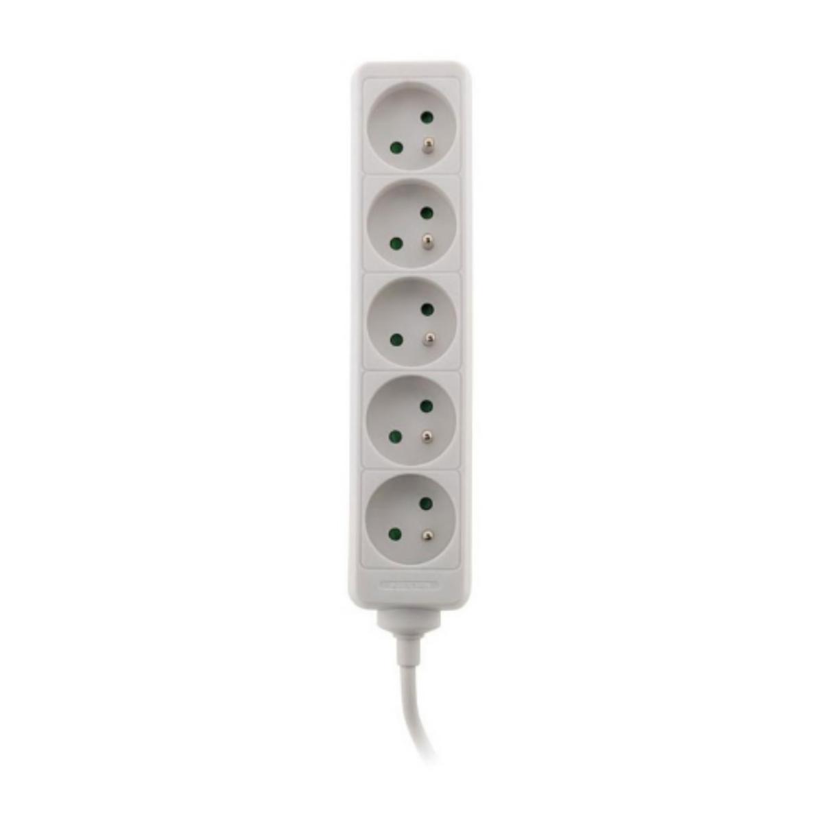 Bloc multiprise 16A 2P+T blanc - Zenitech